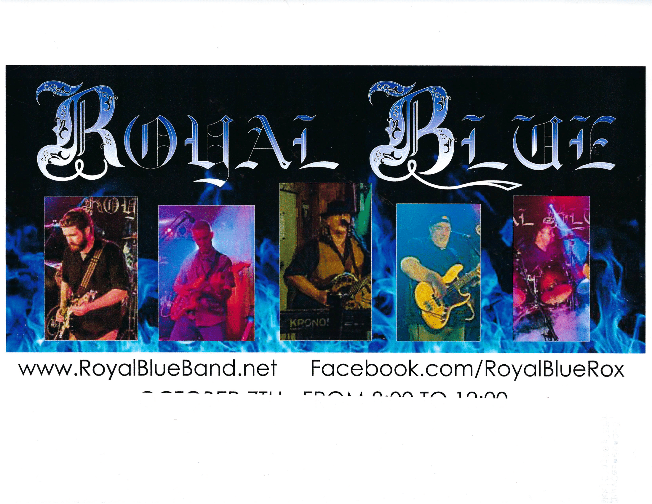 royal blue band banner gabes252